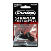 Dunlop 2PSLS033BK Straplok Dual Design Button - Black